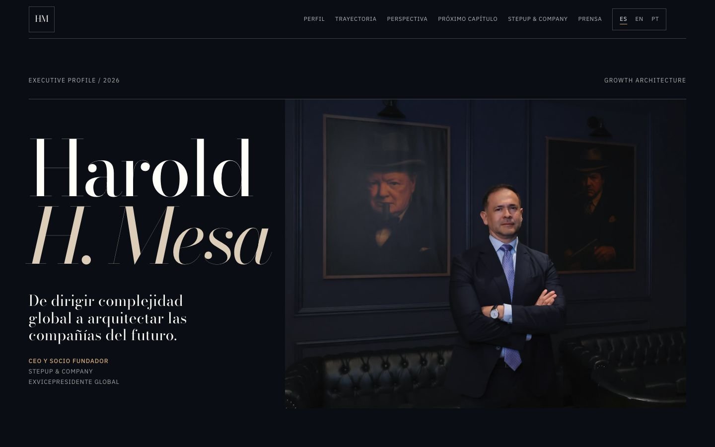 Harold Mesa — Executive / CEO