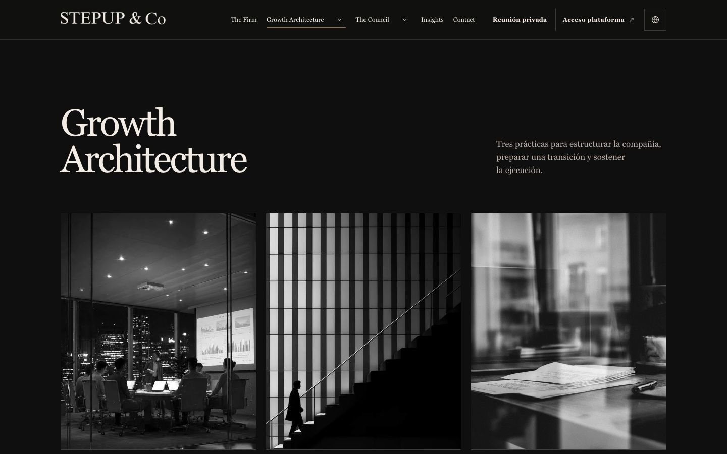 Stepup & Company — Corporate